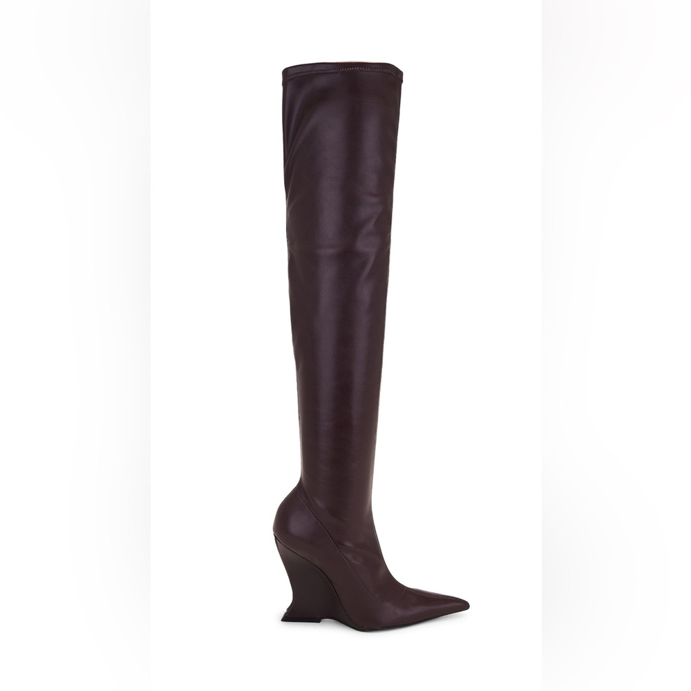 Sienna Over The Knee Cherry Wine Schutz Boots